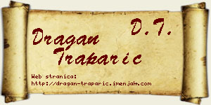 Dragan Traparić vizit kartica